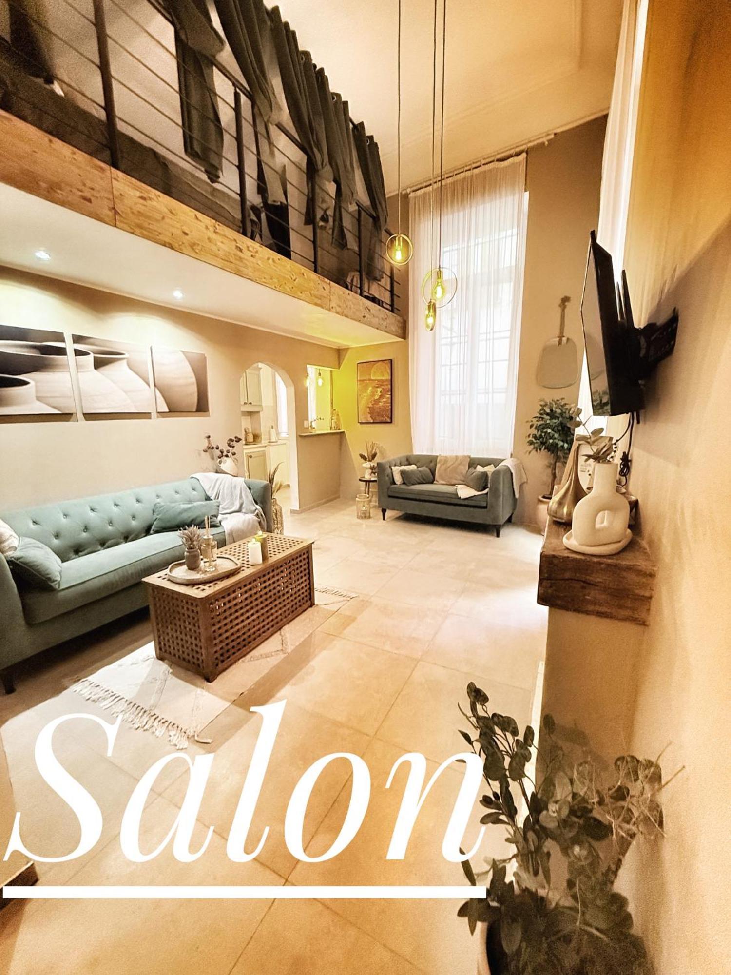 Spacious Loft, Duplex, Old Town, 3 Bedrooms - Easy Check-In Νίκαια Εξωτερικό φωτογραφία